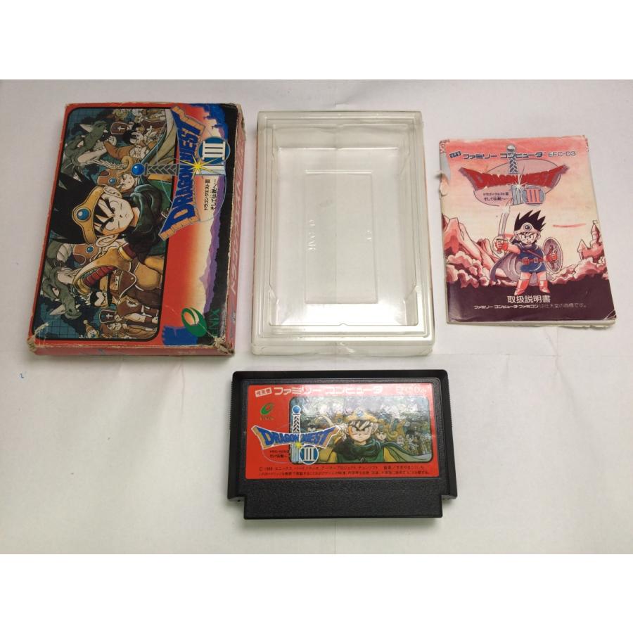 レア　ドラゴンクエスト3 ファミコン　昭和レトロ 中古B☆L6-3 ドラゴンクエスト3☆ファミコンソフト : レトロゲーム屋