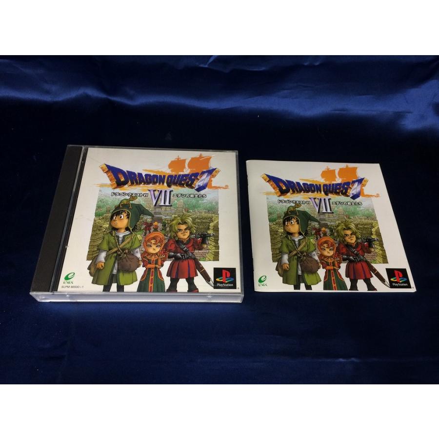 中古A☆ドラゴンクエスト7☆プレイステーションソフト : レトロゲーム