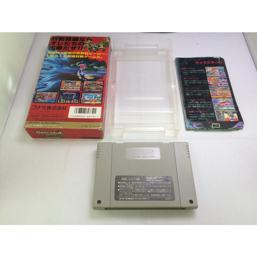 中古AB★ＴＭＮＴミュータントウォリアーズ★スーパーファミコンソフト｜rerere-re｜02