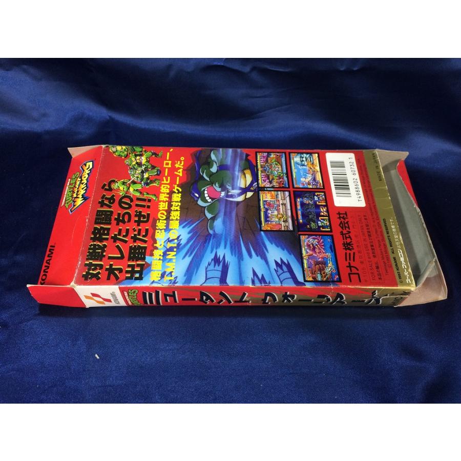 中古AB★ＴＭＮＴミュータントウォリアーズ★スーパーファミコンソフト｜rerere-re｜04