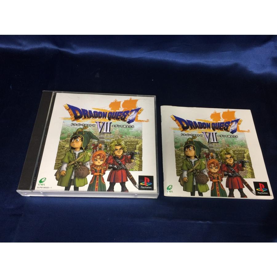 中古A☆ドラゴンクエスト7☆プレイステーションソフト : レトロゲーム