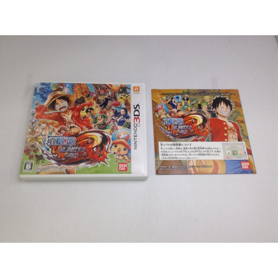 中古A☆ワンピース アンリミテッドワールドR☆ニンテンドー3DSソフト