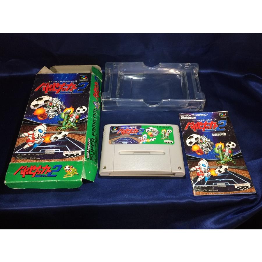 中古AB☆バトルサッカー2☆スーパーファミコンソフト : レトロゲーム