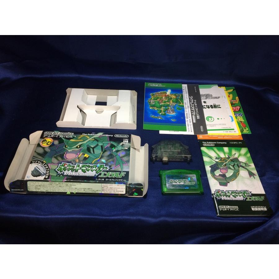 中古A☆ポケットモンスターエメラルド/アダプタ同梱☆ゲームボーイ