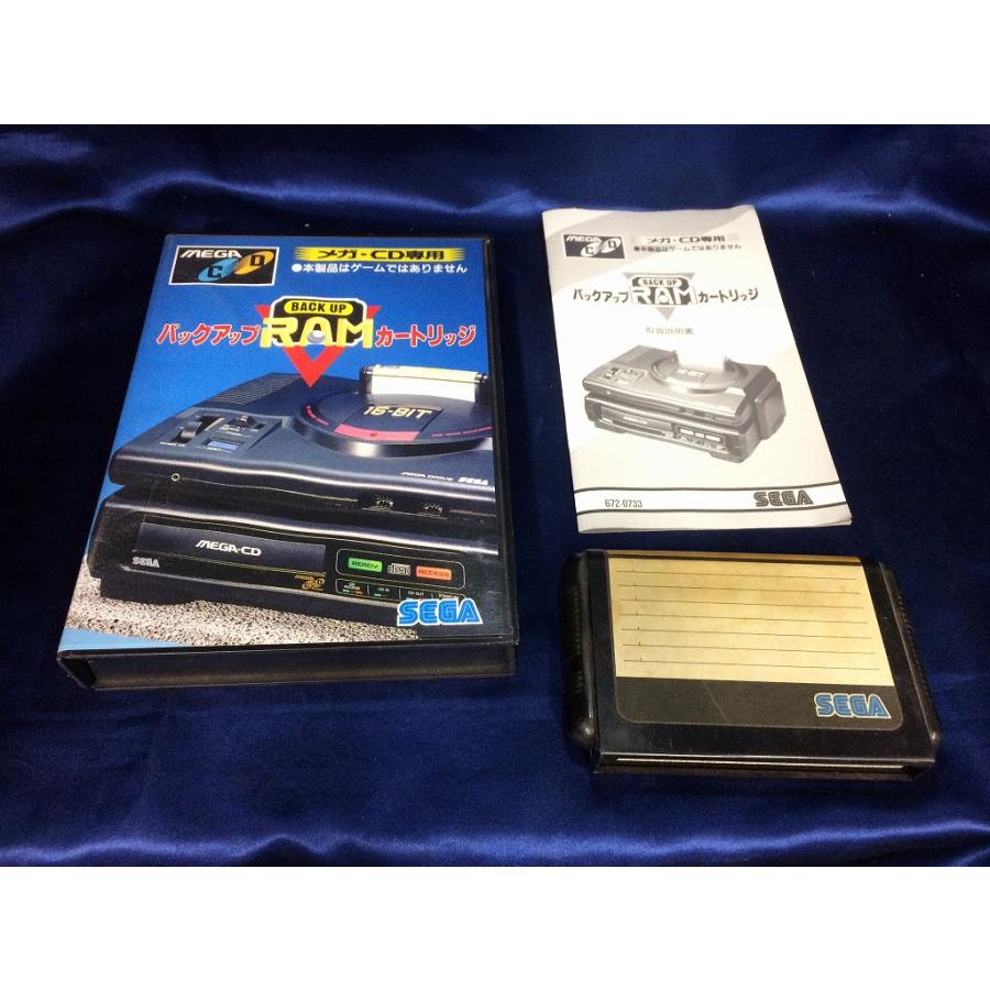 セガ　メガCD　バックアップRAMカートリッジ 中古A☆メガCD専用 バックアップRAMカートリッジ☆メガCDソフト