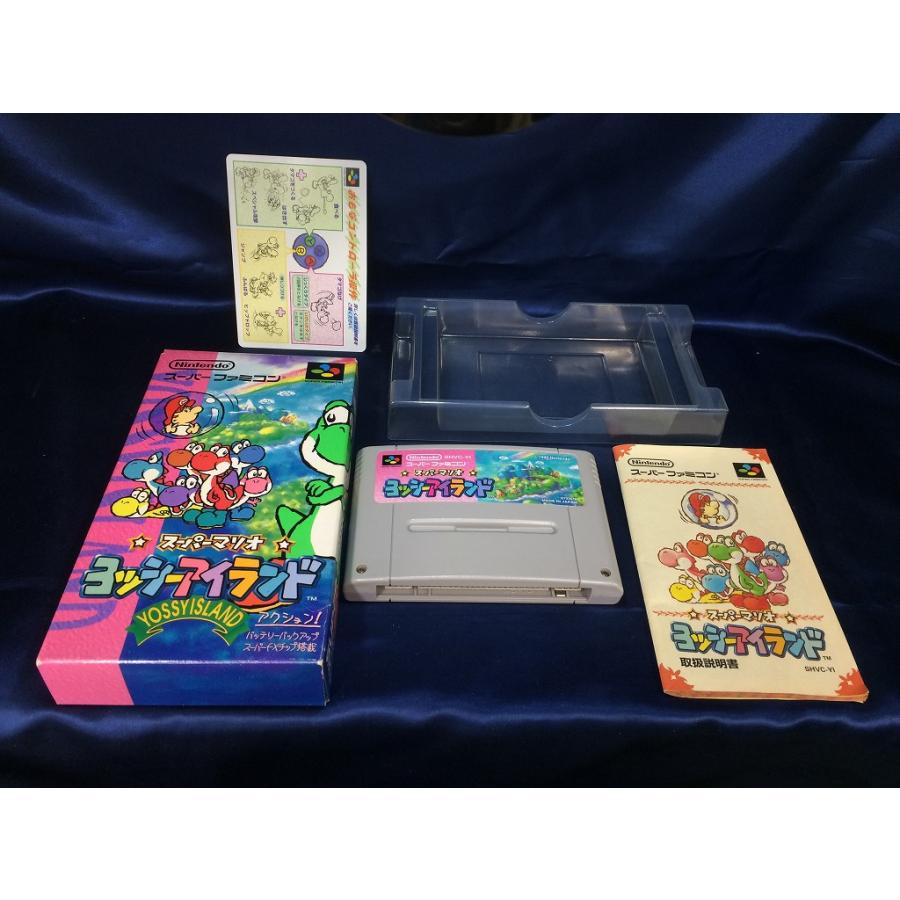 【完品・当時物‼️】ヨッシーアイランド　スーファミ　レア　希少　スーパーファミコン 中古A☆特設/スーパーマリオ ヨッシーアイランド☆スーパーファミコン