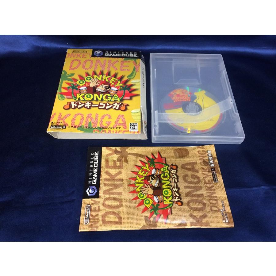 中古B☆ドンキーコンガ(タルコンガセット)/ソフト単体☆ゲームキューブ