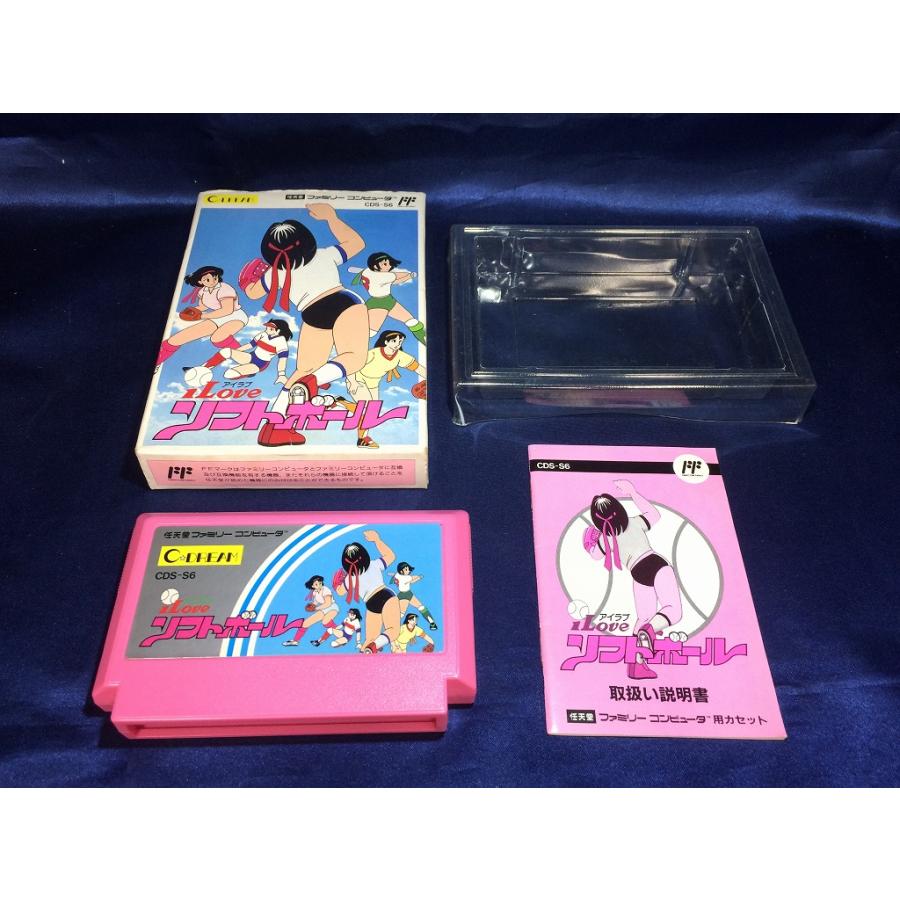 中古AB☆ILOVEソフトボール☆ファミコンソフト : レトロゲーム屋rerere