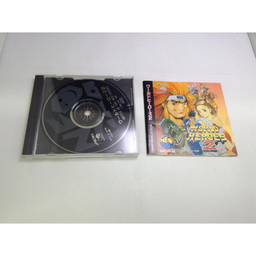 中古A☆ワールドヒーローズ2☆ネオジオCDソフト : レトロゲーム屋