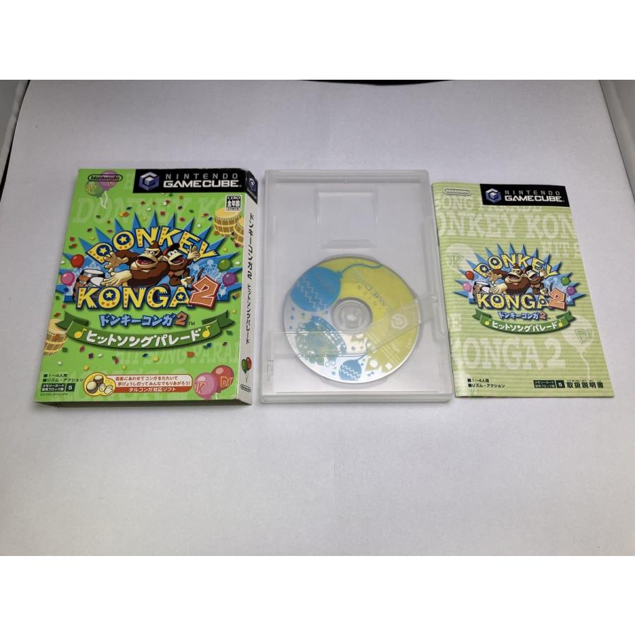 中古A☆ドンキーコンガ2 ヒットソングパレード☆ゲームキューブソフト 