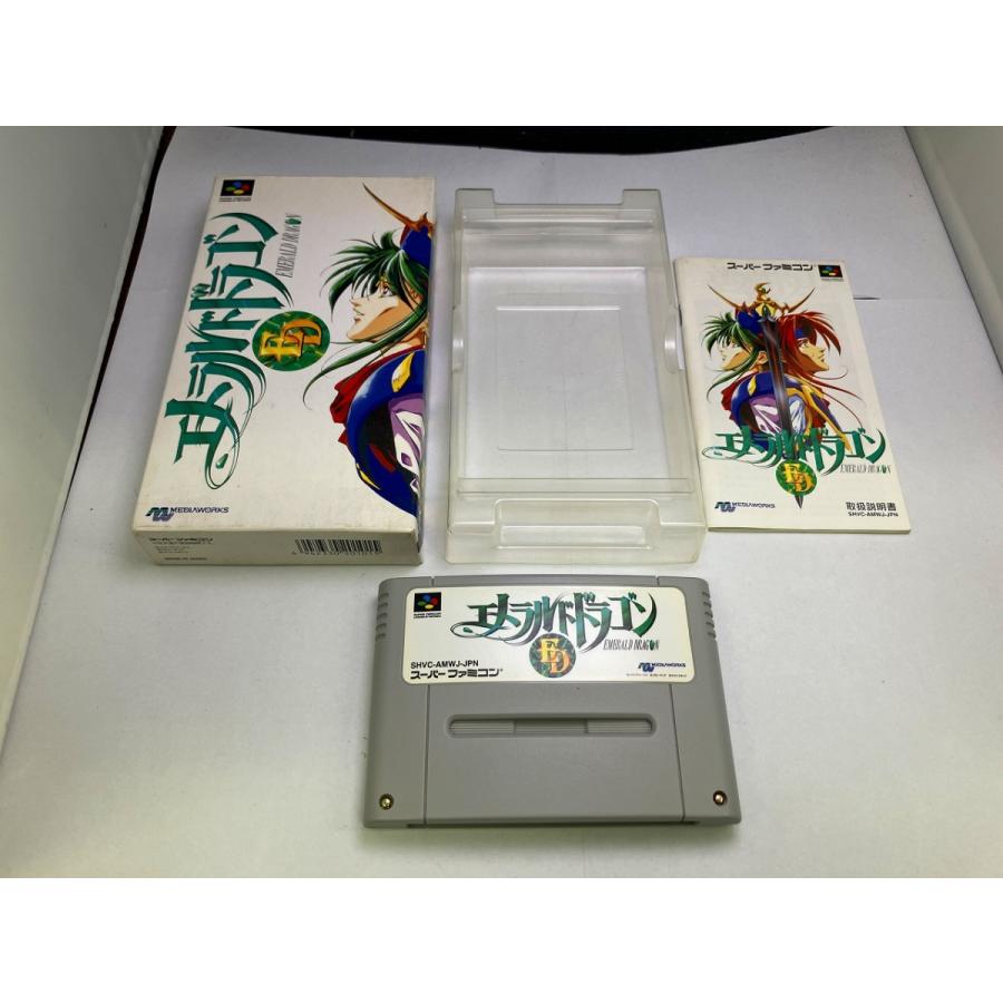 中古A☆エメラルドドラゴン☆スーパーファミコンソフト : レトロゲーム