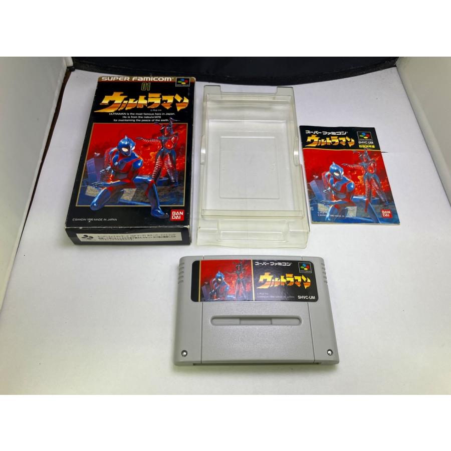 【鑑定品】CGC ウルトラマン　スーパー　ファミコン　ソフト 未開封　未使用 中古A☆ウルトラマン☆スーパーファミコンソフト : レトロゲーム屋