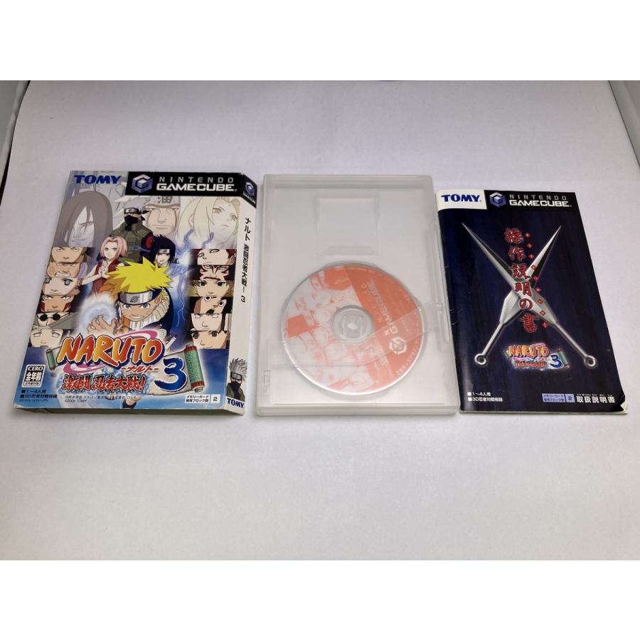 中古A☆NARUTO 激闘忍者大戦3☆ゲームキューブソフト : レトロゲーム屋