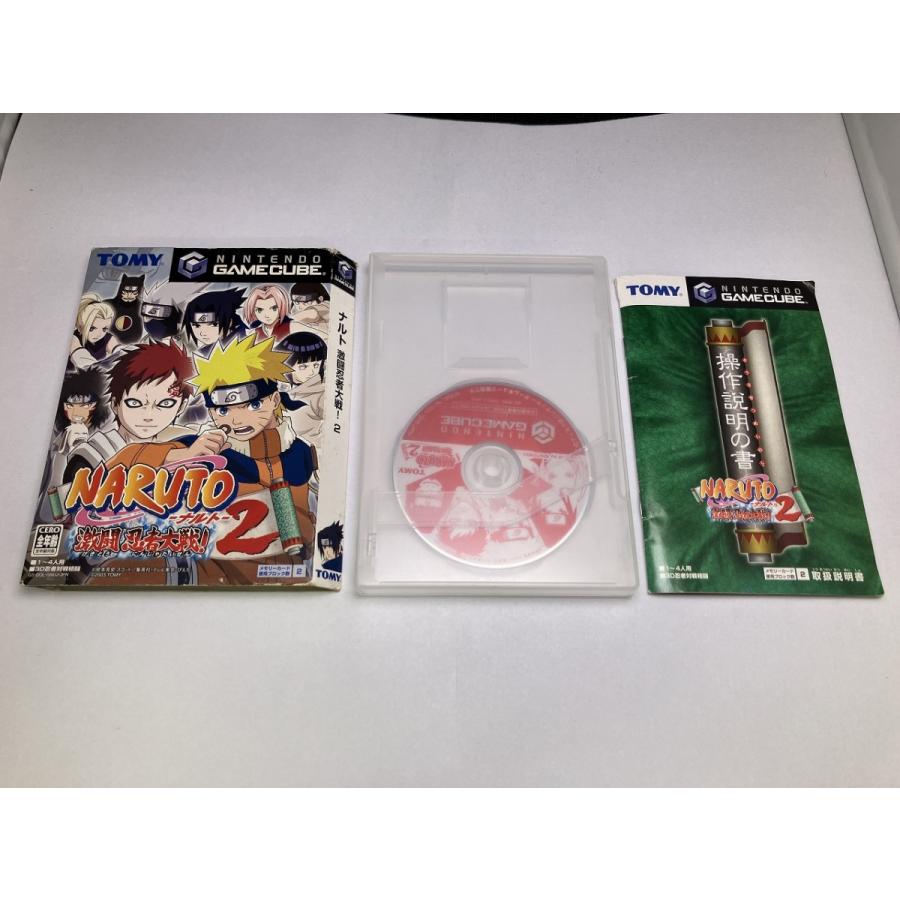 中古AB☆NARUTO 激闘忍者大戦2☆ゲームキューブソフト : レトロゲーム