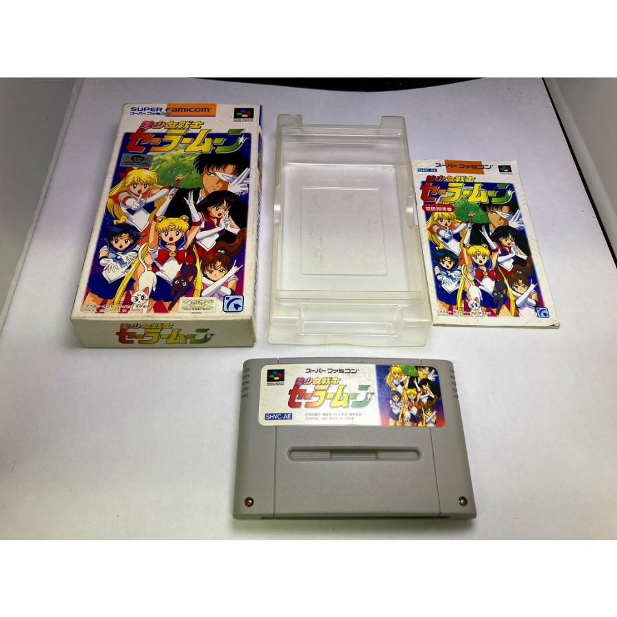 ファミコンソフト「セーラームーン美少女戦士」中古動作品の出品です。 中古AB☆美少女戦士セーラームーン☆スーパーファミコンソフト
