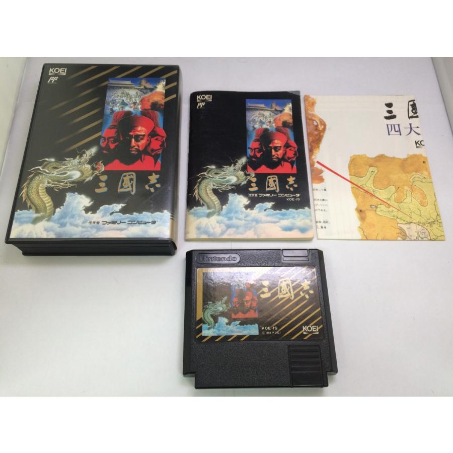 ファミコンソフト「三国志」中古動作品の出品です。 中古BP☆三国志 光栄/アンケートカード欠品☆ファミコンソフト