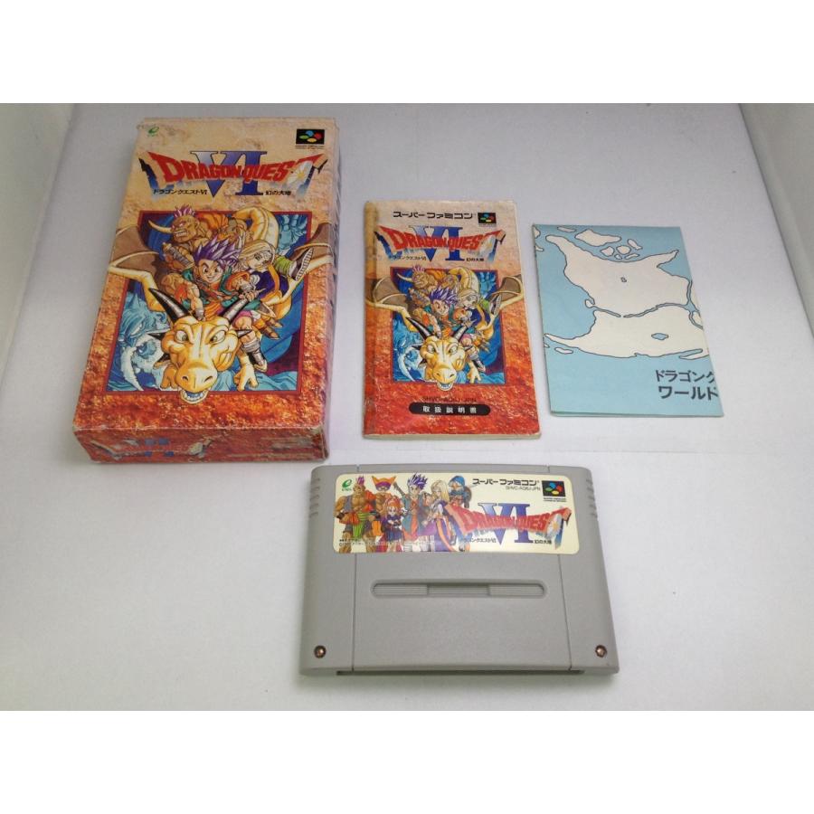 中古B☆ドラゴンクエスト6 幻の大地☆スーパーファミコンソフト