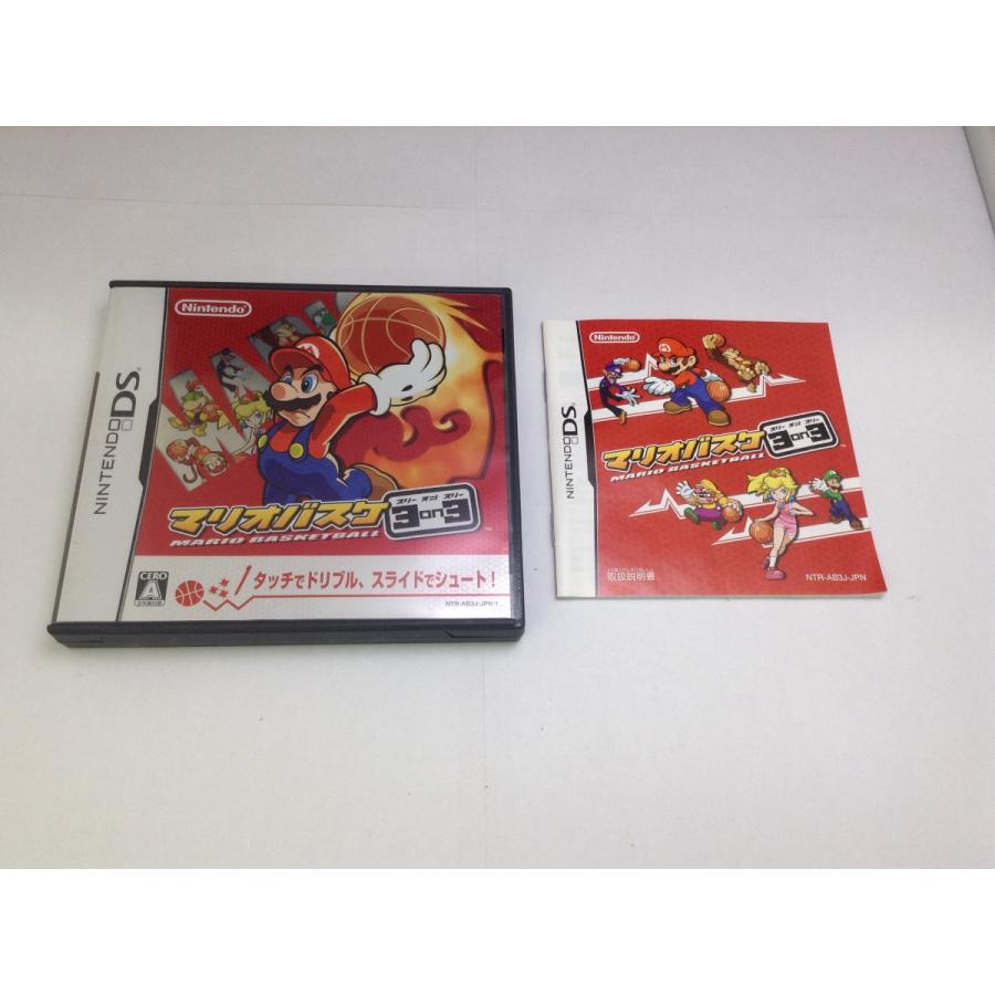 中古A☆マリオバスケ3on3(スリーオンスリー)☆ニンテンドーDSソフト