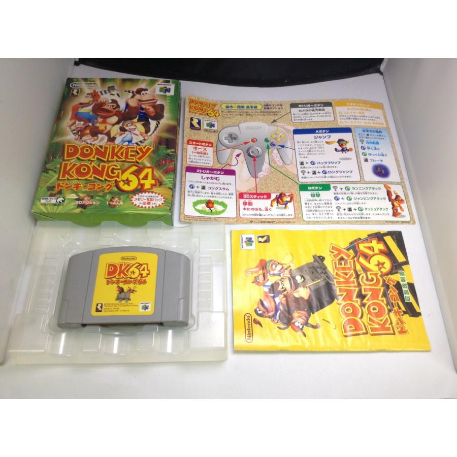 中古AB☆ドンキーコング64/メモリー拡張パック無し☆NINTENDO64ソフト 