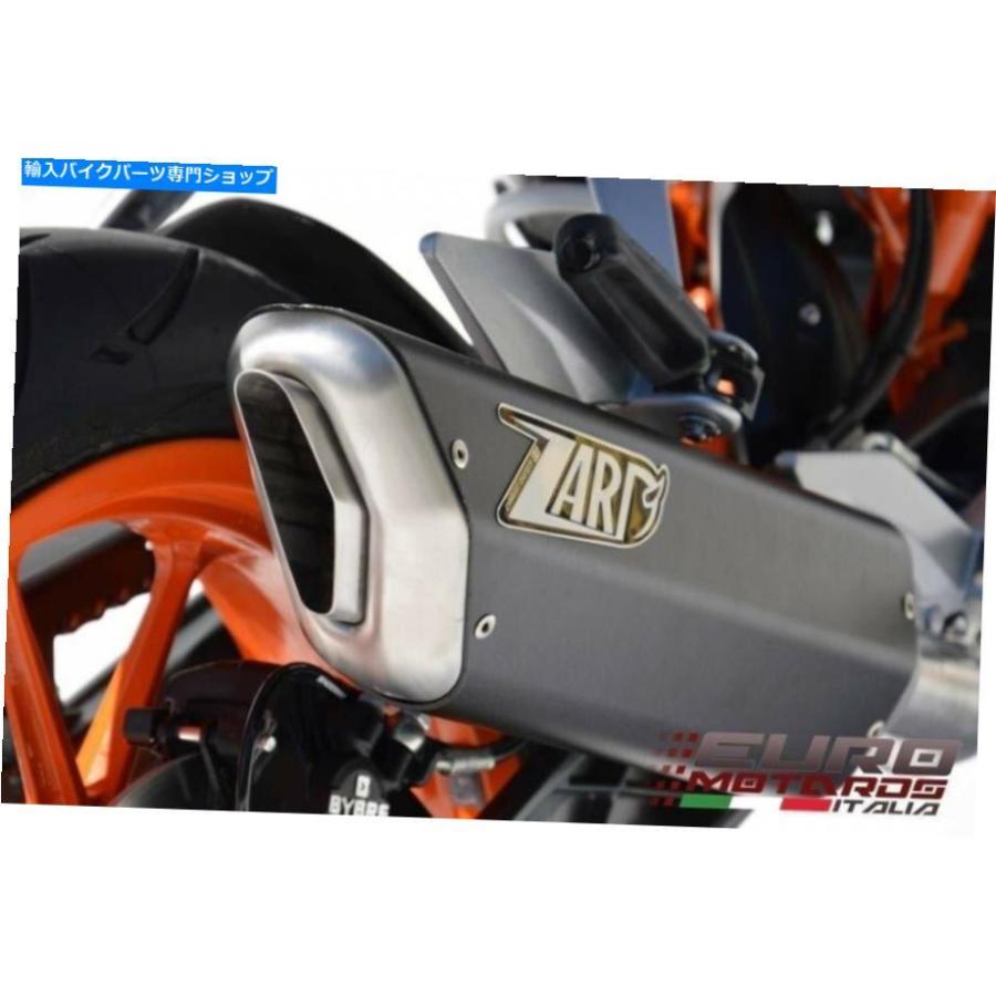 サイレンサー KTM Duke 390 Zard排ガスPentaセラミックブラックレーシングスリッターサイレンサー+ 1.5HP For KTM Duke 390 Zard Exhaust Penta Ceram