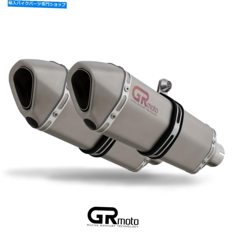 サイレンサー Honda VFR 800 VTEC（RC46）2002 - 2013 GRMOTOマフラーチタニウム Exhaust for HONDA VFR 800 VTEC (RC46) 2002 - 2013 GRmoto Muffler