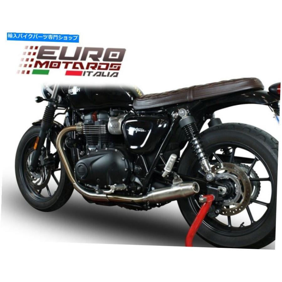 サイレンサー Triumph Street Twin 900 2015-2017 GPRエキゾーストデプロンデュアルスリッポンサイレンサー新品 Triumph Street Twin 900 2015-2017 G