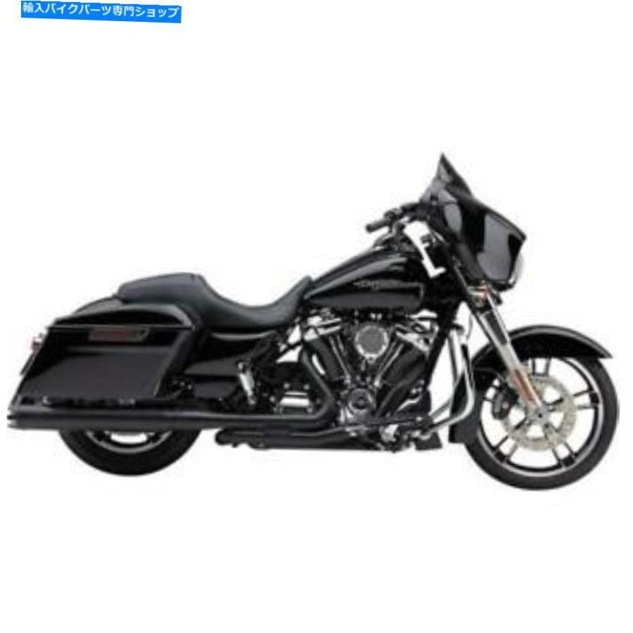 サイレンサー コブラ4in。ブラックスリップオンマフラーW /デュアルカットのヒント - 6266RB Cobra 4in. Black Slip-On Muffler w/ Dual Cut Tips - 6