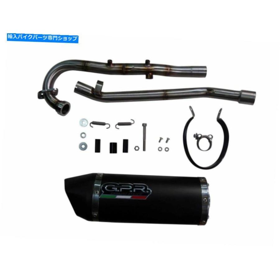 サイレンサー 鈴木ヴァンヴァンRV 125 2003-2014 GPR排気フルシステム Suzuki Van Van RV 125 2003-2014 GPR Exhaust Full System With Furore Silenc