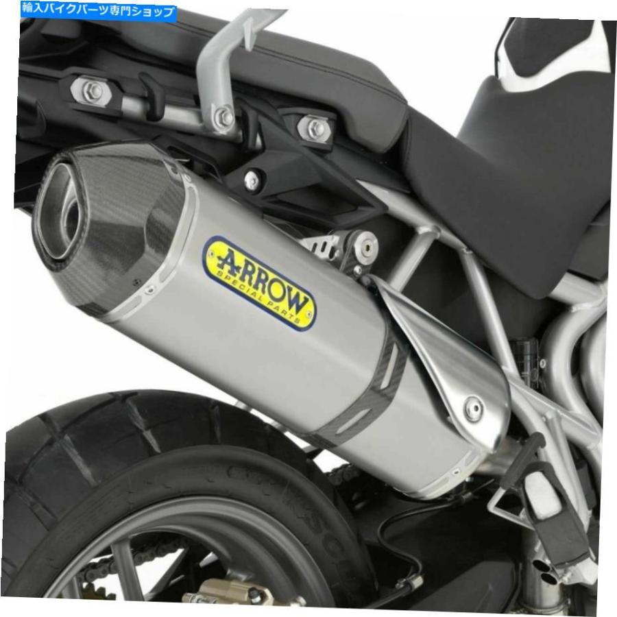 サイレンサー 魔法使いサイレンサーのゾーリスの山脈の矢印スリップ - A9600571 Triumph Tiger Arrow Slip On Exhaust Silencer - A9600571