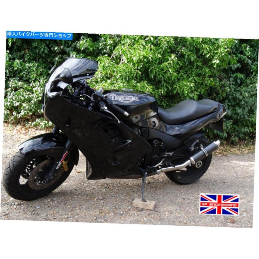 サイレンサー Triumph Daytona 1200 SPエンジニアリングカーボンファイバーラウンドモトGP XLSエキゾースト Triumph Daytona 1200 SP Engineering Car