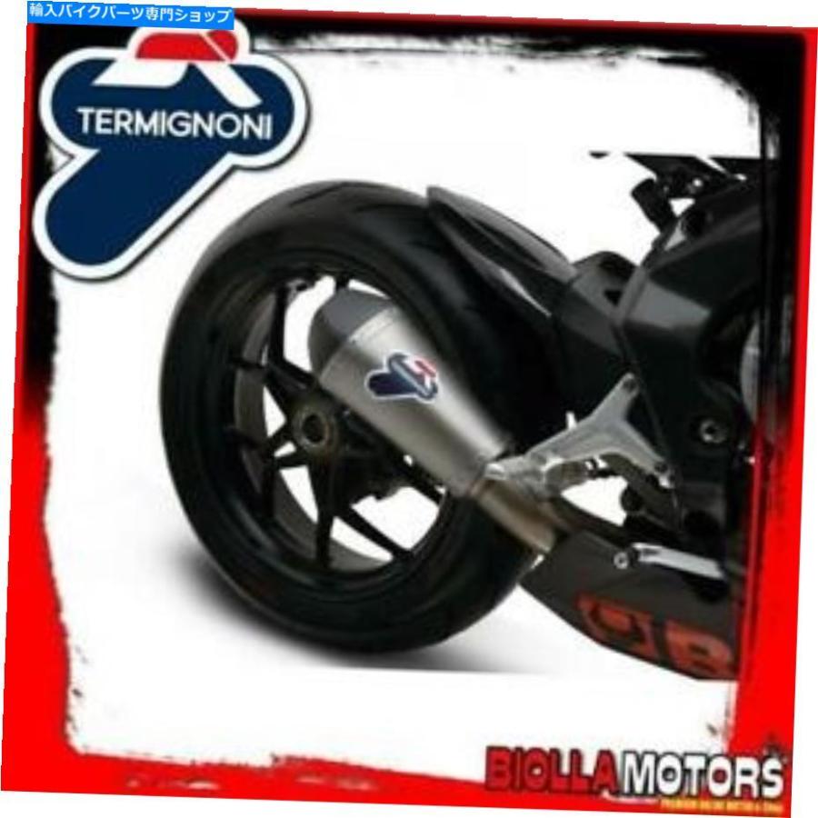 サイレンサー MV10094TVサイレンサーTERMIGNONI MV AGUSTA F3 675-800 2016-円錐窒素/チタン MV10094TV SILENCER TERMIGNONI MV AGUSTA F3 675-800 20
