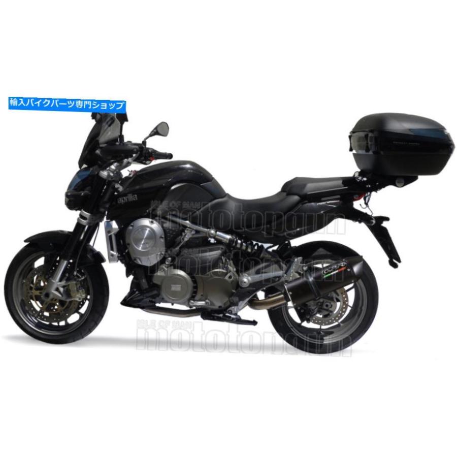 サイレンサー GPR MIDフルエキゾーストシステム猫FURORE BLACK APRILIA MANA 850 - GT 2008 08 GPR MID FULL EXHAUST SYSTEM CAT FURORE BLACK APRILI