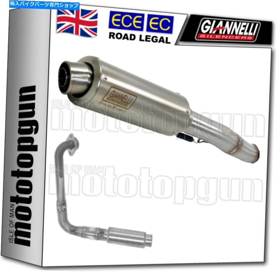 サイレンサー Giannelli Full System Exaust Homcat X-Pro St Yamaha YZF-R 125 2017 2018 18 GIANNELLI FULL SYSTEM EXHAUST HOMCAT X-PRO ST YAMAHA