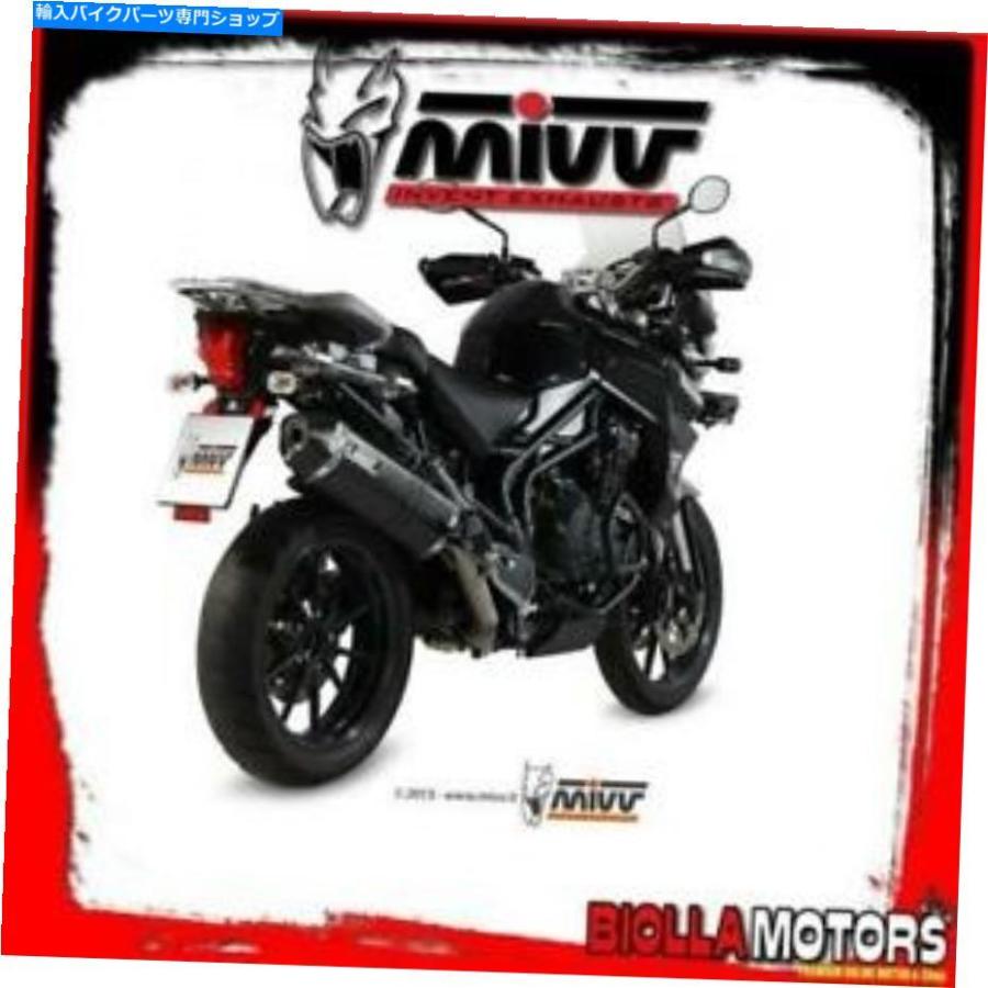サイレンサー T.013.LRBサイレンサーMIVV TRIUMPH TIGER Explorer 1200 2014- 1200CCスピードエッジ染色 T.013.LRB SILENCER MIVV TRIUMPH TIGER EXPL