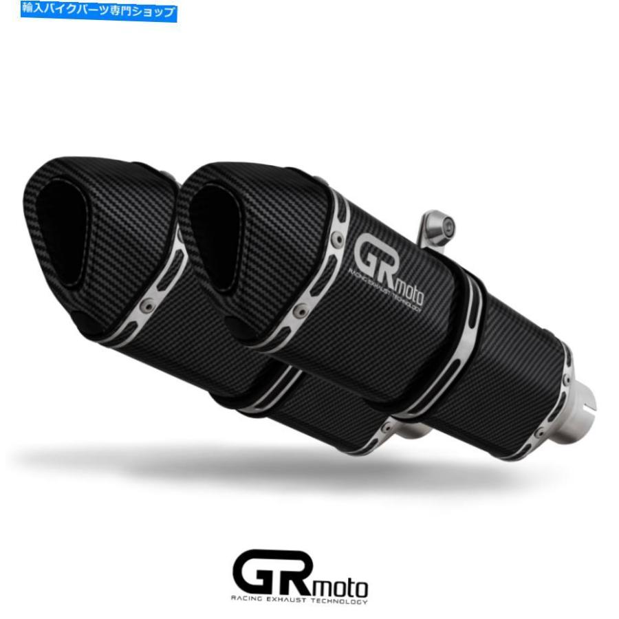 サイレンサー Honda VFR 800 VTEC（RC46）2002 - 2013 GRMOTOマフラーカーボン Exhaust for HONDA VFR 800 VTEC (RC46) 2002 - 2013 GRmoto Muffler C