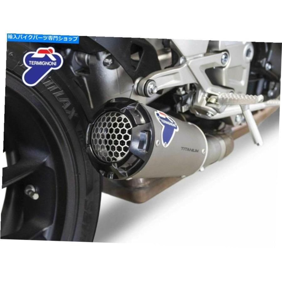 サイレンサー Termignoni GP2R-RHT排気サイレンサーチタンのためのCB 1000 R 2018-2021 TERMIGNONI GP2R-RHT EXHAUST SILENCER TITANIUM FOR CB 1000