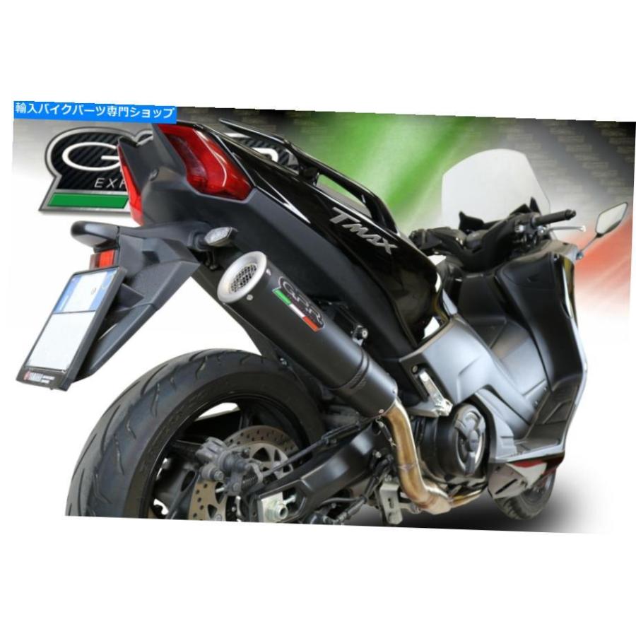 サイレンサー ヤマハT-MAX 2017-2019 GPRエキゾーストフルシステムM3ブラックチタンMOTO 3サイレンサー Yamaha T-Max 2017-2019 GPR Exhaust Full Sys