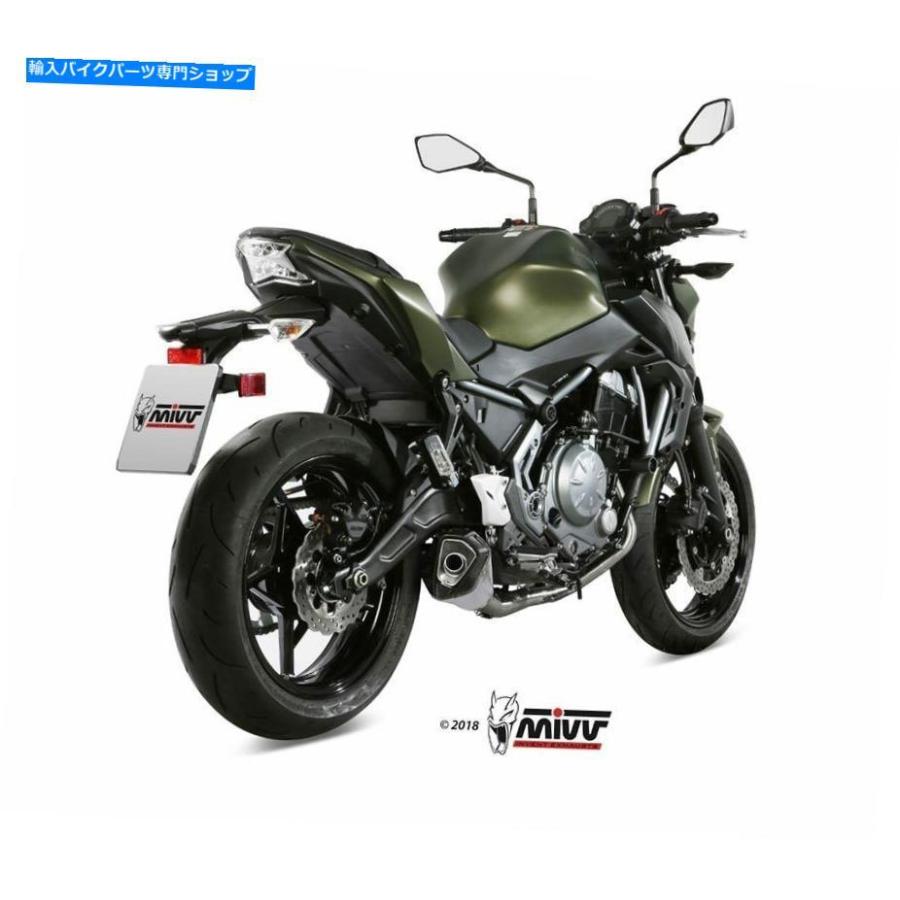 MIVV Kawasaki Z 650 Auspuff Delta Race Komplettanlage ab 2024