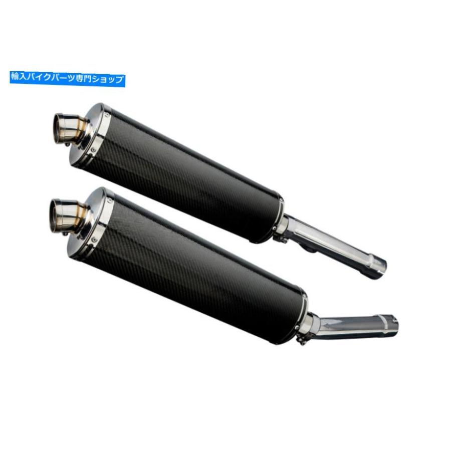 サイレンサー ホンダCBR1100XX Blackbird Delkevic DL10 14 \"カーボンラウンドマフラーエキゾーム96-09 Honda CBR1100XX Blackbird Delkevic DL10 14\"