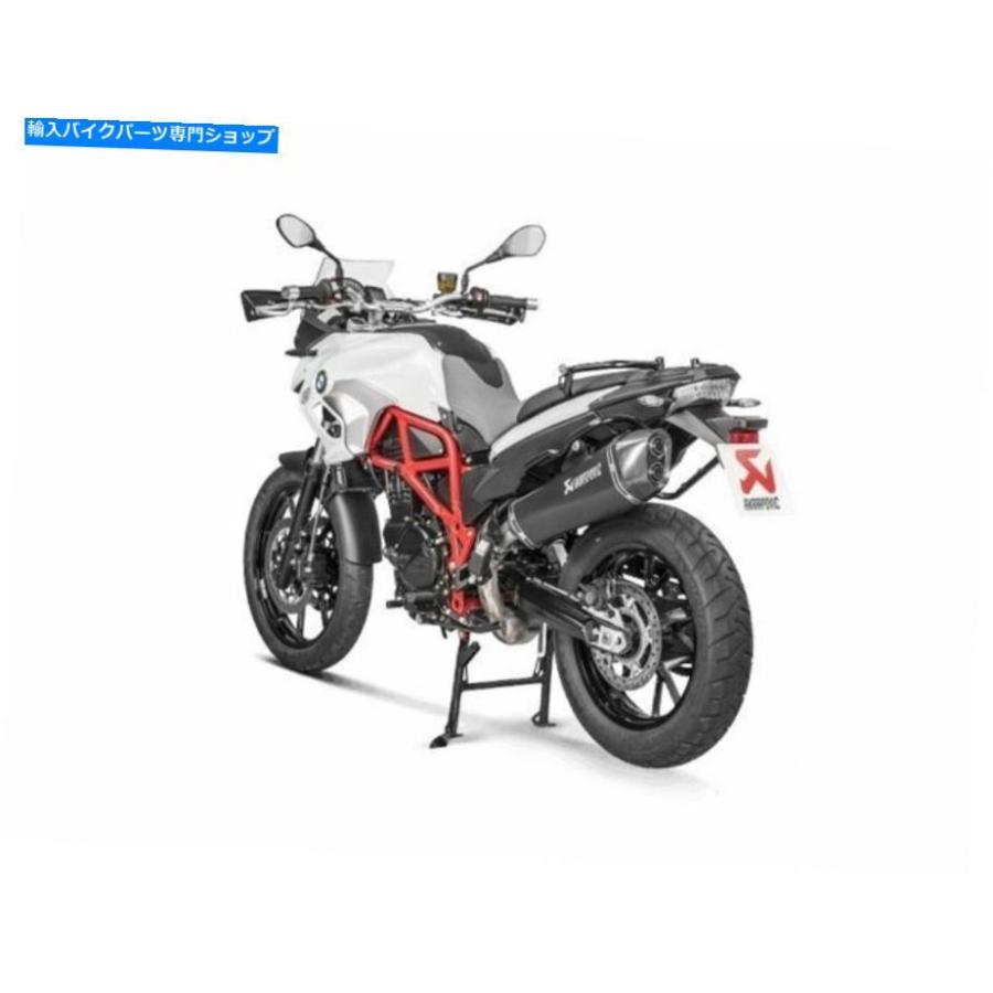 サイレンサー Akrapovic排気チタンブラックスリップオン（Road Legal）BMW F 800 GS 2008-2017 Akrapovic Exhaust Titanium Black Slip-On (Road Lega