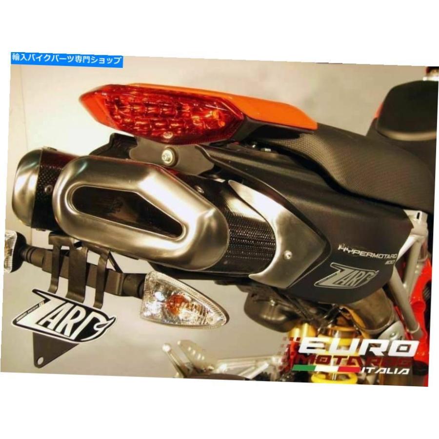 サイレンサー DUCATI Hypermotard 796 1100 + EVO Zard排ガスペンタカーボンサイレンサーマフラー Ducati Hypermotard 796 1100 +Evo Zard Exhaust Pe