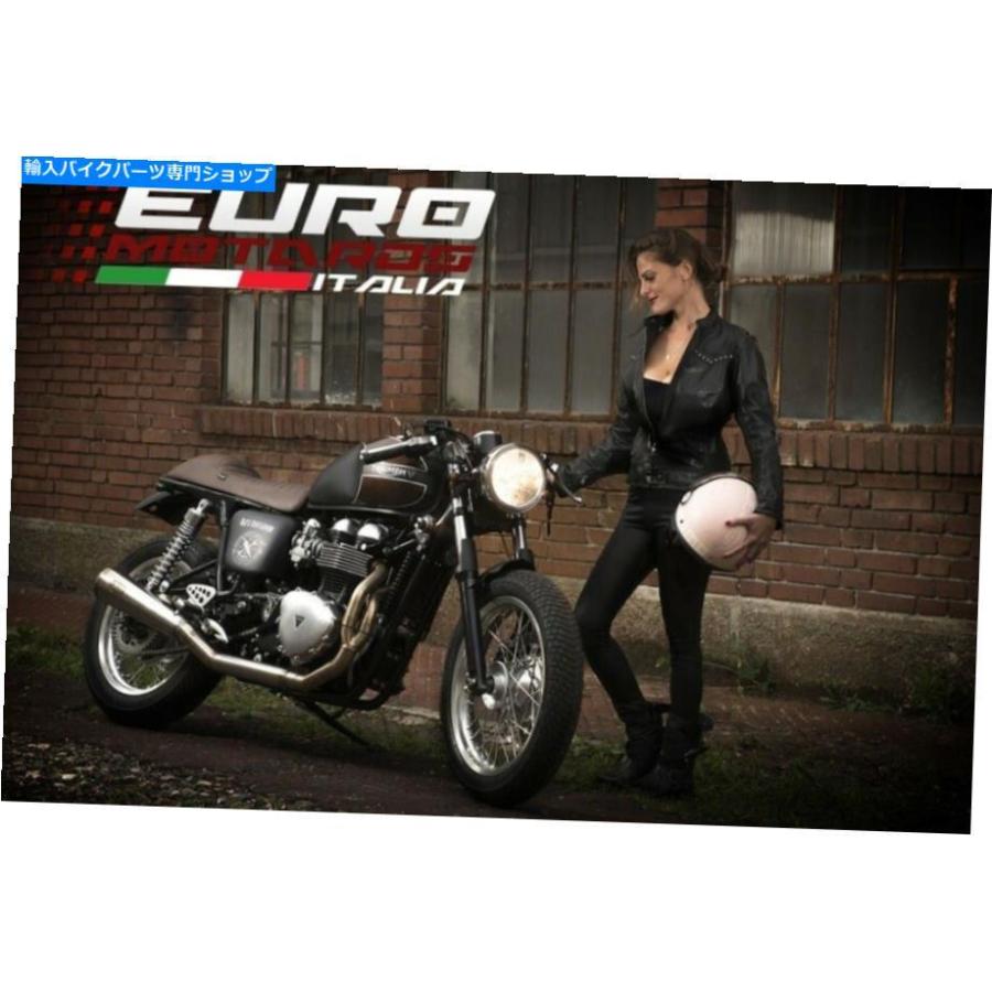 サイレンサー 双方向のキャブレスモデルZard排気不良児のフルシステム-3.5kg For Triumph Thruxton Carbureted Model Zard Exhaust Bad Child Full Sy_2