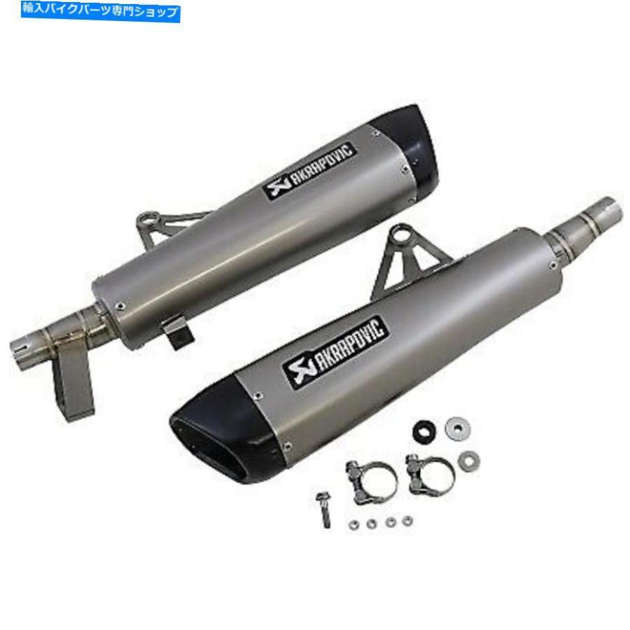 サイレンサー Akrapovicスリップオンマフラーチタニウム排気勝利TRIUMPHボンネビルT100 T120 16-20 Akrapovic Slip-On Muffler Titanium Exhaust Triu