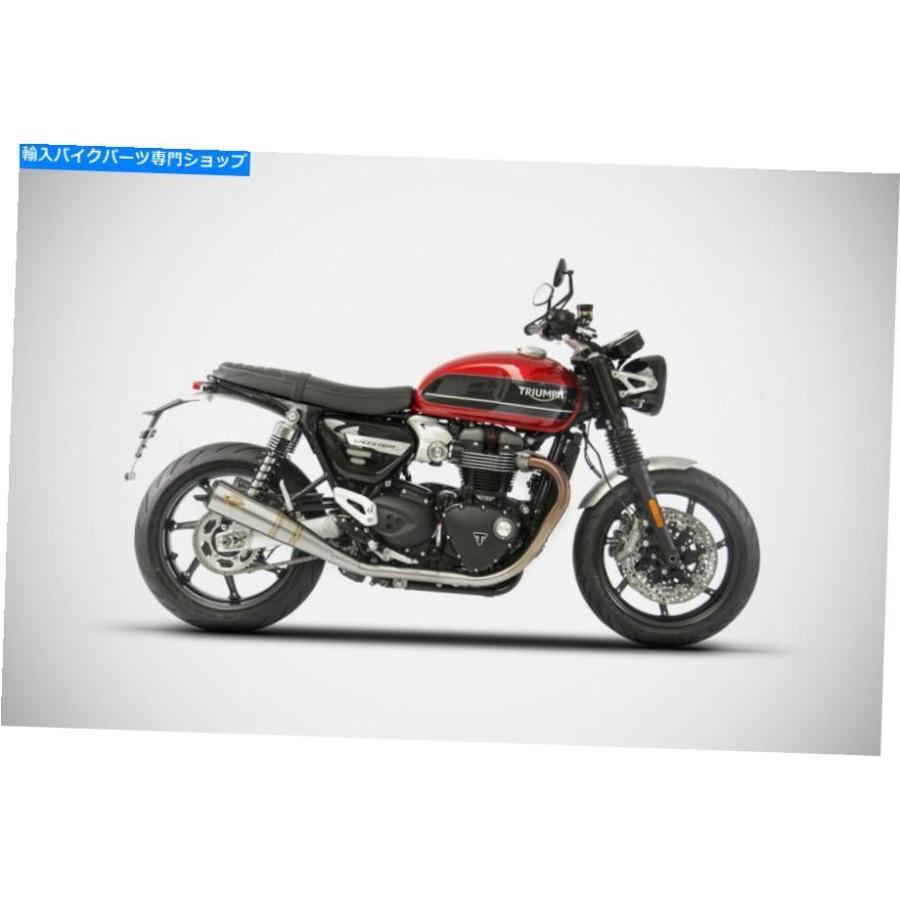 サイレンサー 勝利スピードツイン2018-2019 Zard排気デュアルスリッポンサイレンサーカーボンキャップ新品 Triumph Speed Twin 2018-2019 Zard Exhaus_1
