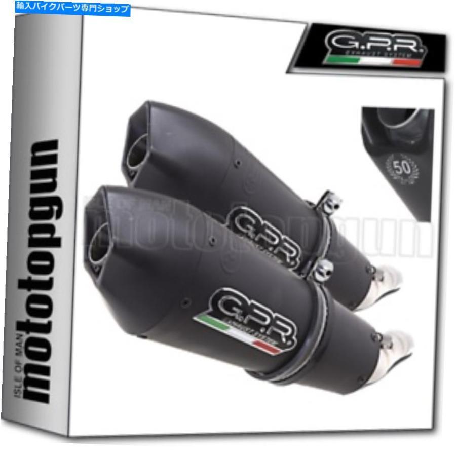 サイレンサー GPR HOM-CAT 2スリップオン排気GPEブラックチタンドゥカティモンスター796 2013 13 GPR HOM-CAT 2 SLIP-ON EXHAUST GPE BLACK TITANIUM