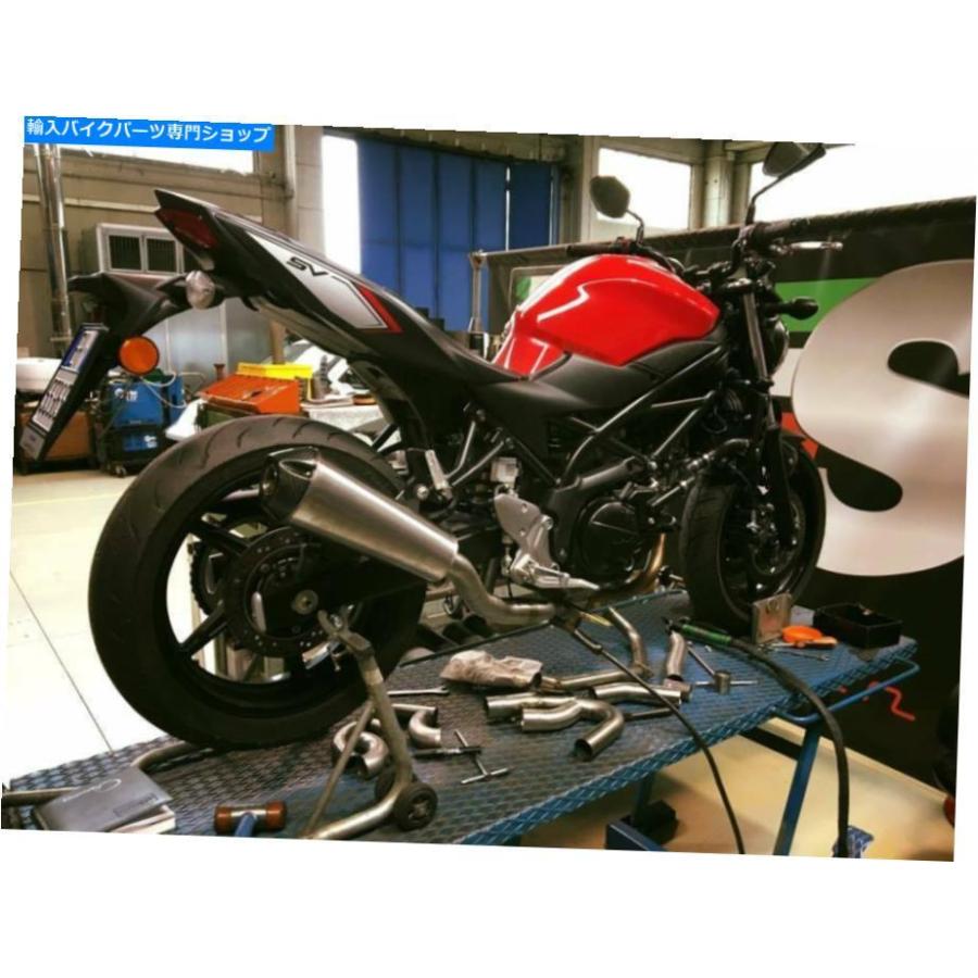 サイレンサー Suzuki SV 650 2017-2018 Silmotor排気フルシステムサイレンサーカーボンキャップ新品 Suzuki SV 650 2017-2018 Silmotor Exhaust Full