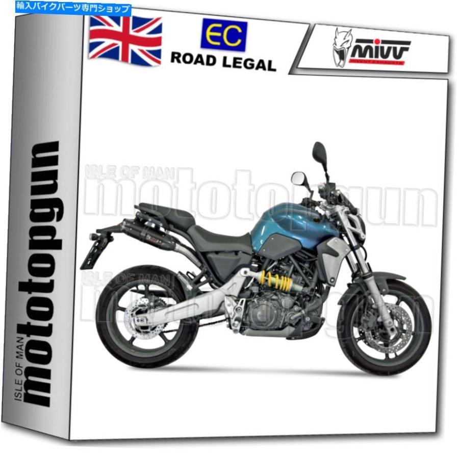 サイレンサー MIVV 2排気ホームスノースチールブラックCCアンダー