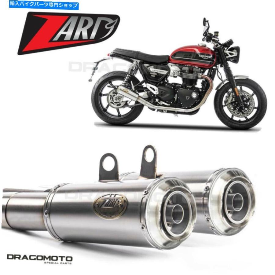 サイレンサー Triumph Speed Twin 2018 2019 Easurest Zard SP ZTPH093SSO TRIUMPH SPEED TWIN 2018 2019 Exhaust ZARD SP ZTPH093SSO