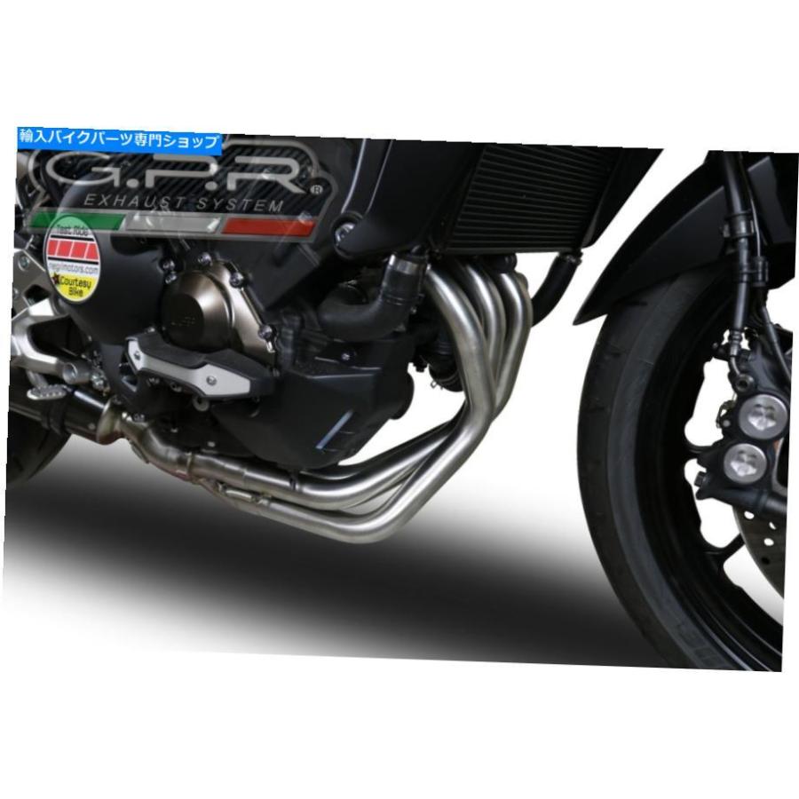 サイレンサー ヤマハMT09 FZ09 2017-18 GPR排気フルシステムGPE CFサイレンサーロード法律 Yamaha MT09 FZ09 2017-18 GPR Exhaust Full System With G_1