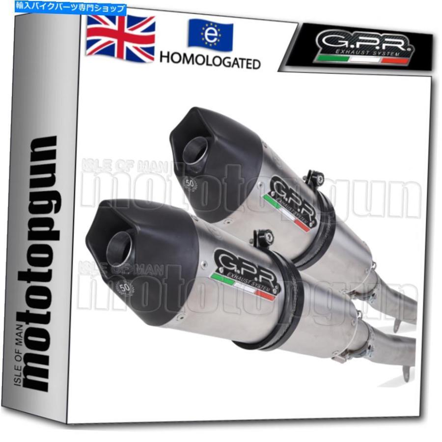 サイレンサー GPR 2エキゾーストキャットGPE周年不死化チタンヤマハFJR 1300 2012 2013 13 GPR 2 EXHAUST CAT GPE ANNIVERSARY TITANIUM YAMAHA FJR 130 バイク-車、バイク、自転車-スリップオンマフラー